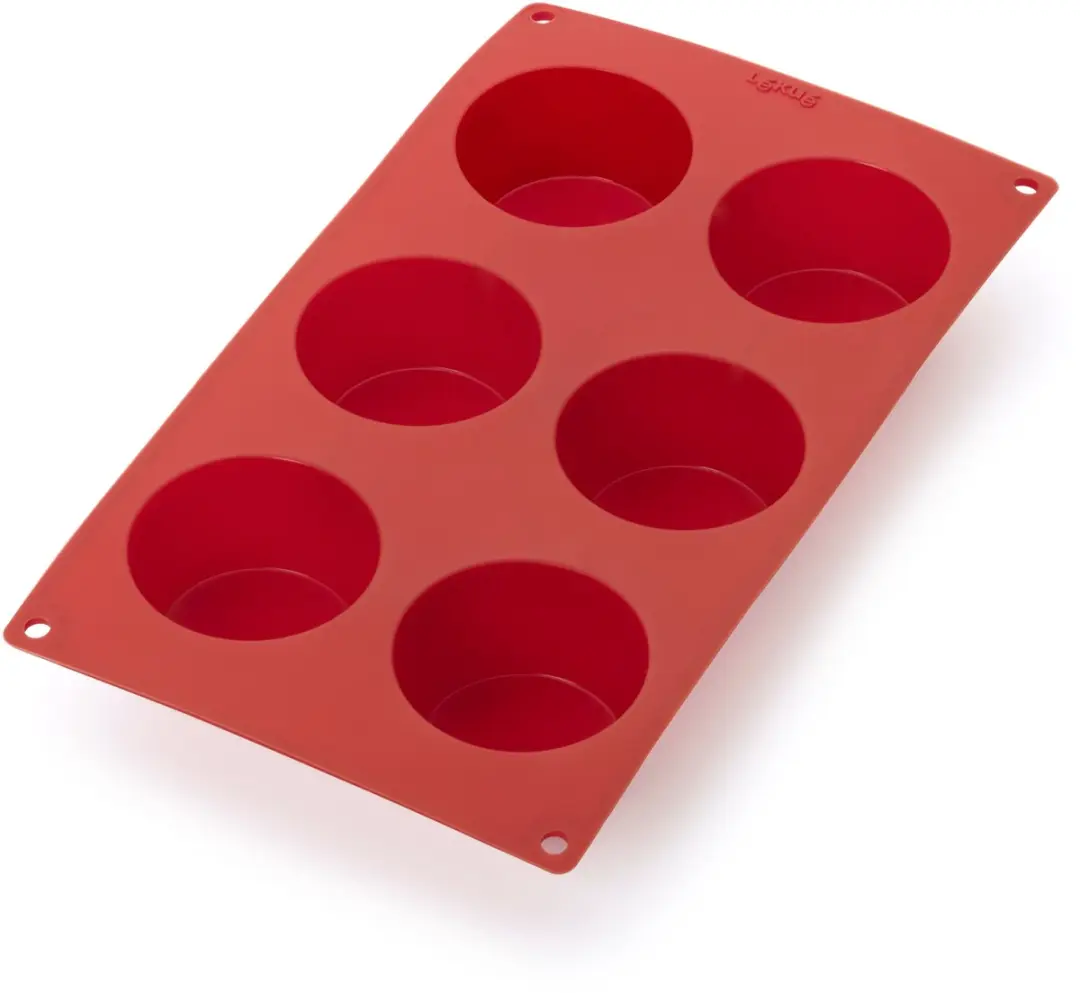 Lékué Siliconen Muffinvorm 6-delig