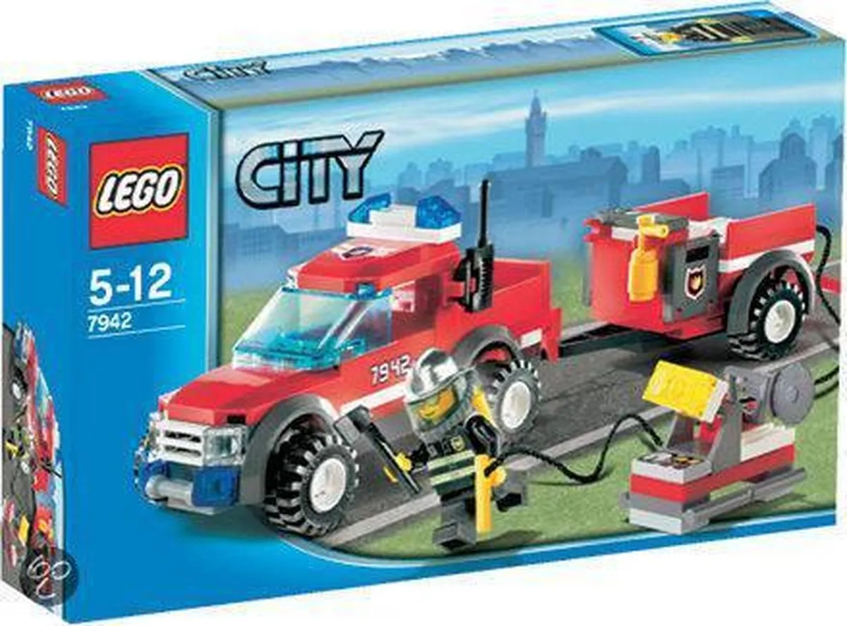 LEGO City Brandweer Pick-Up Truck 7942