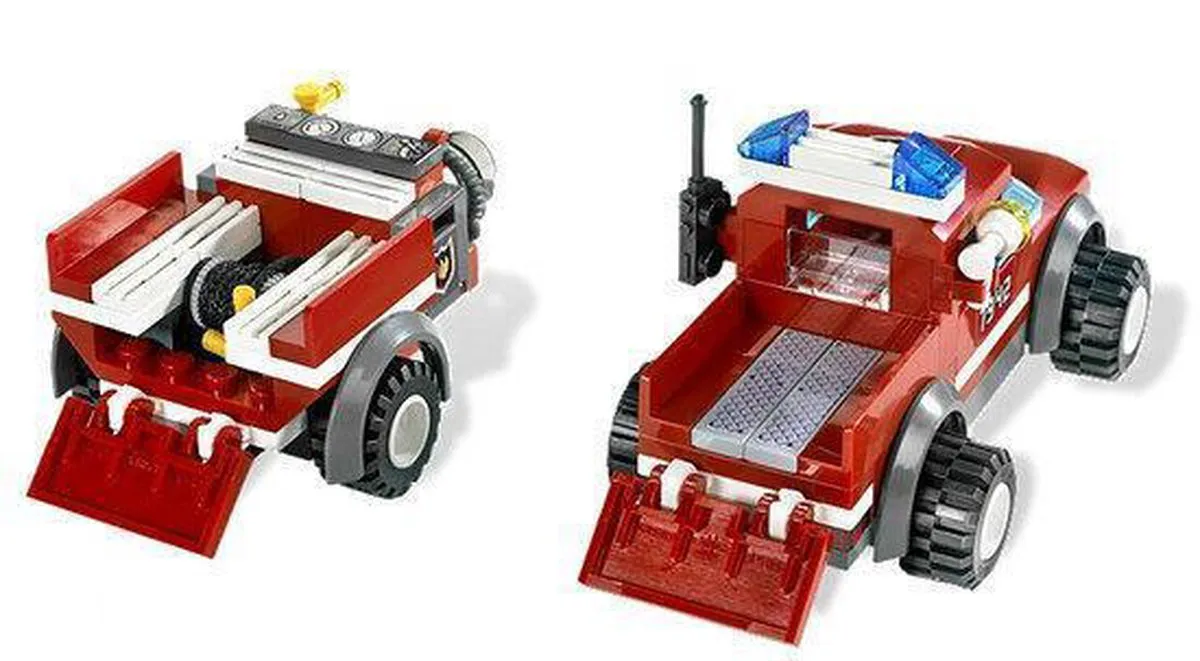 LEGO City Brandweer Pick-Up Truck 7942 - 127 Stukken
