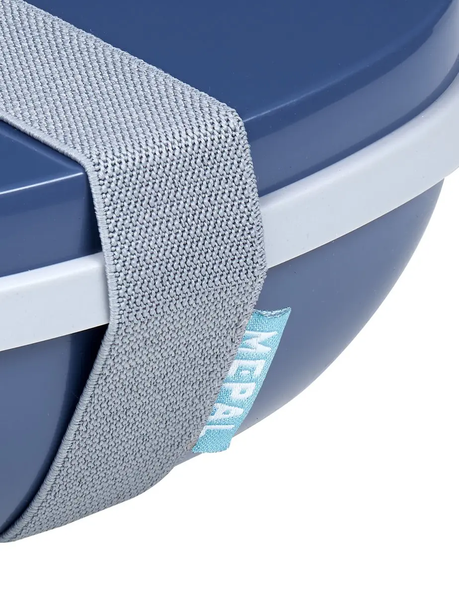 Mepal Lunchbox Ellipse Duo 1.43L - 3 Vakken - Vivid Blue