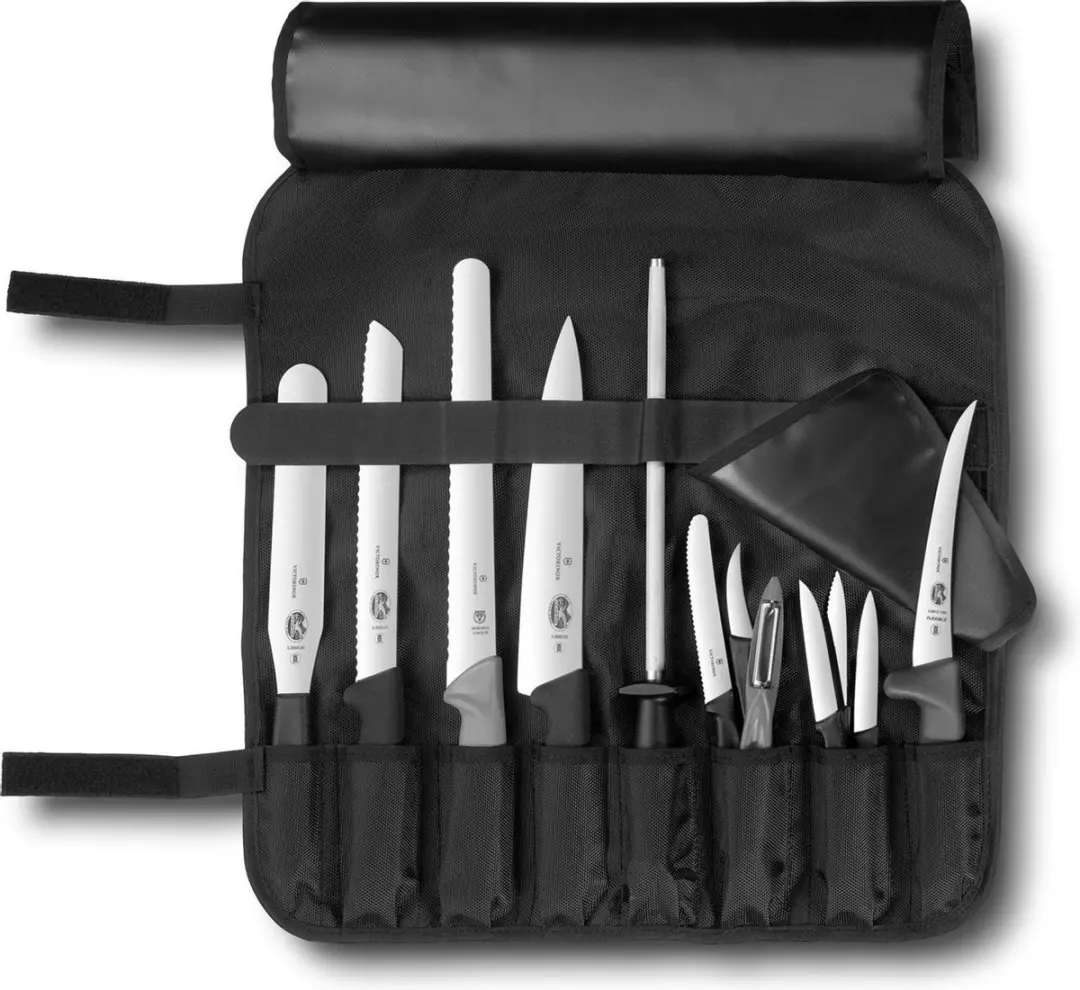 Victorinox Messenmap CP448 - 8 Vakken - Zwart