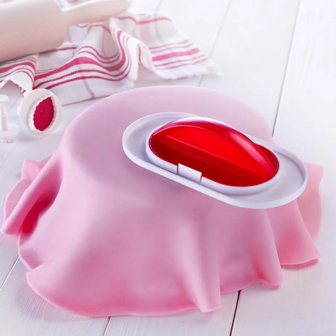 Westmark Fondant Gladder 30482280 - Wit/Rood