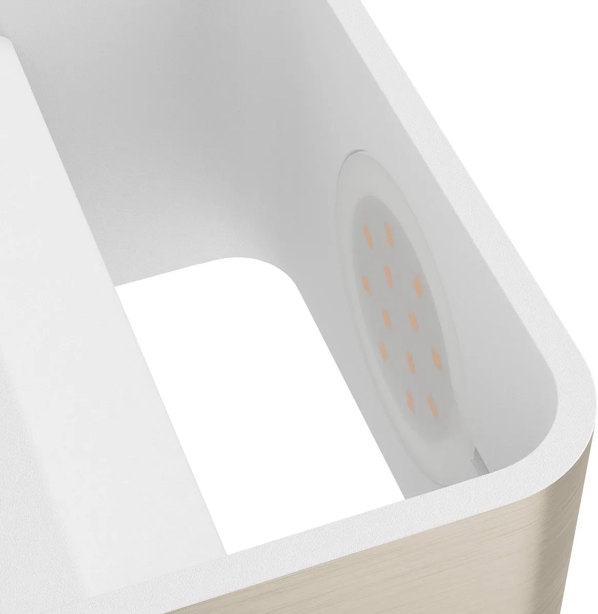Eglo Sania 4 Wandlamp LED 13cm Nikkelmat
