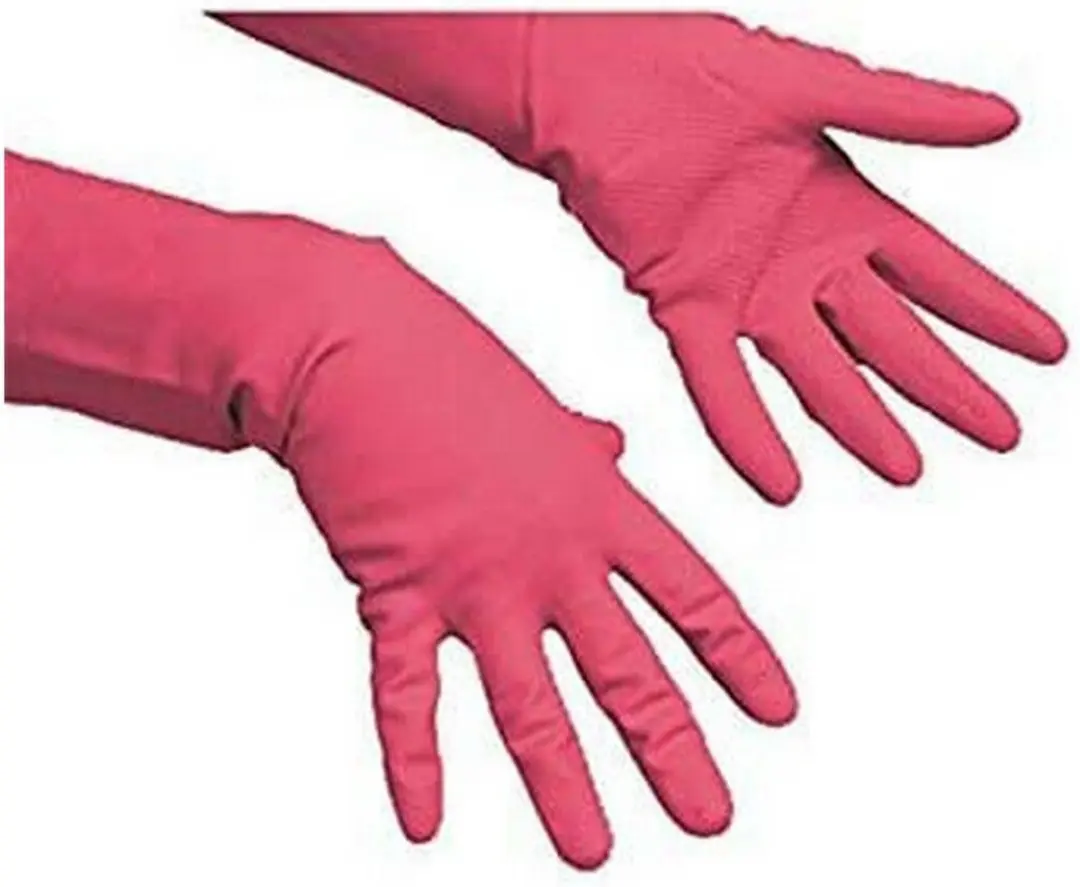Vileda Universele Handschoenen M - Roze - Antislip