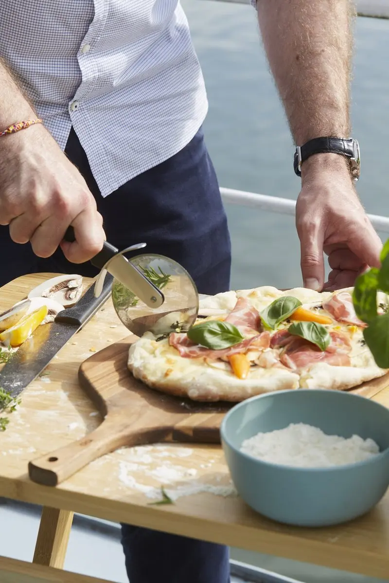 Barbecook Olivia Pizzames - Rvs - Zwart