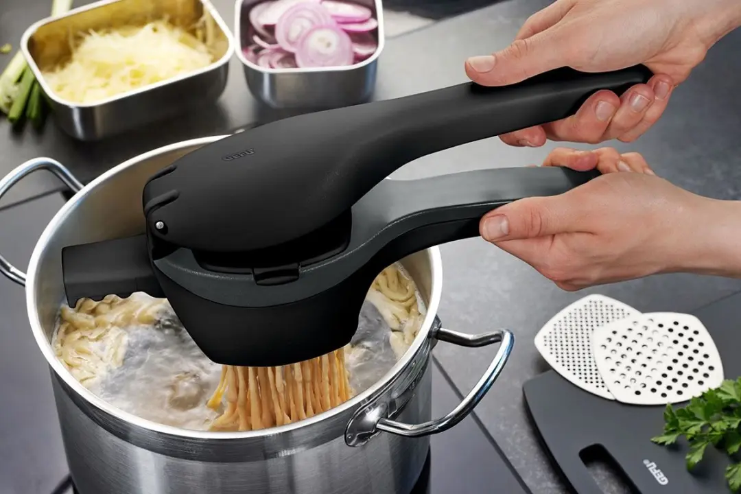 GEFU Presco Aardappelpers RVS