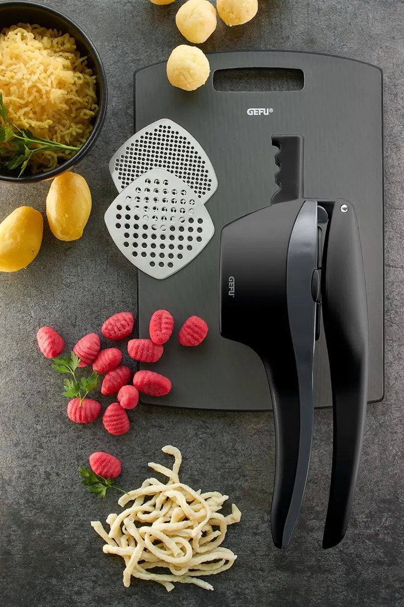 GEFU Presco Aardappelpers RVS - Zwart