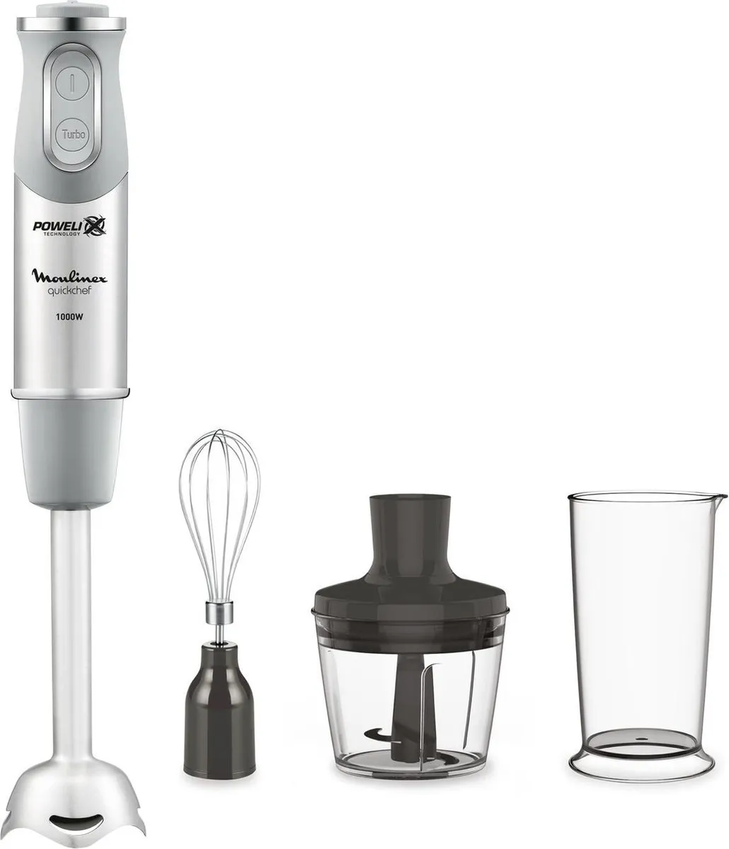 Moulinex QuickChef DD655D10 Staafmixer 1000W