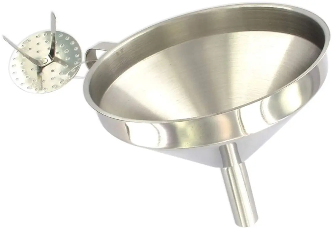 Fackelmann Keukentrechter RVS 14cm met zeef