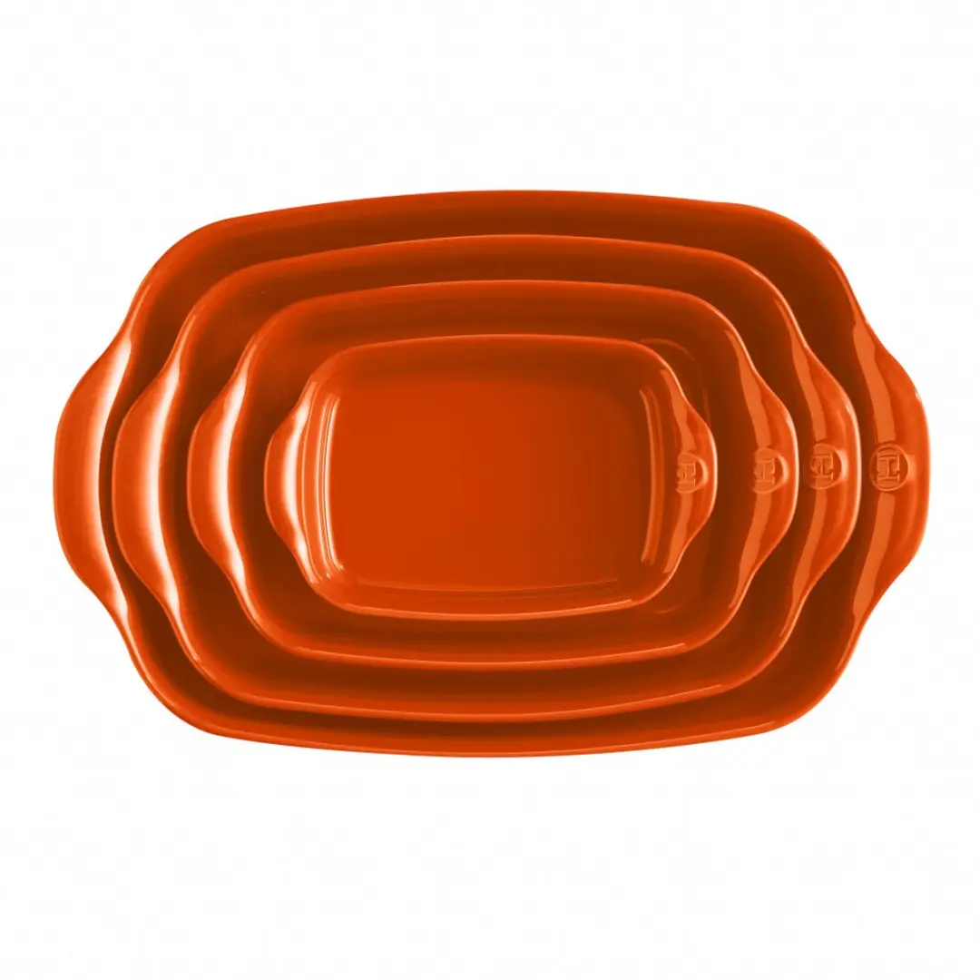 Emile Henry Ovenschaal Toscane - 4 liter - Oranje