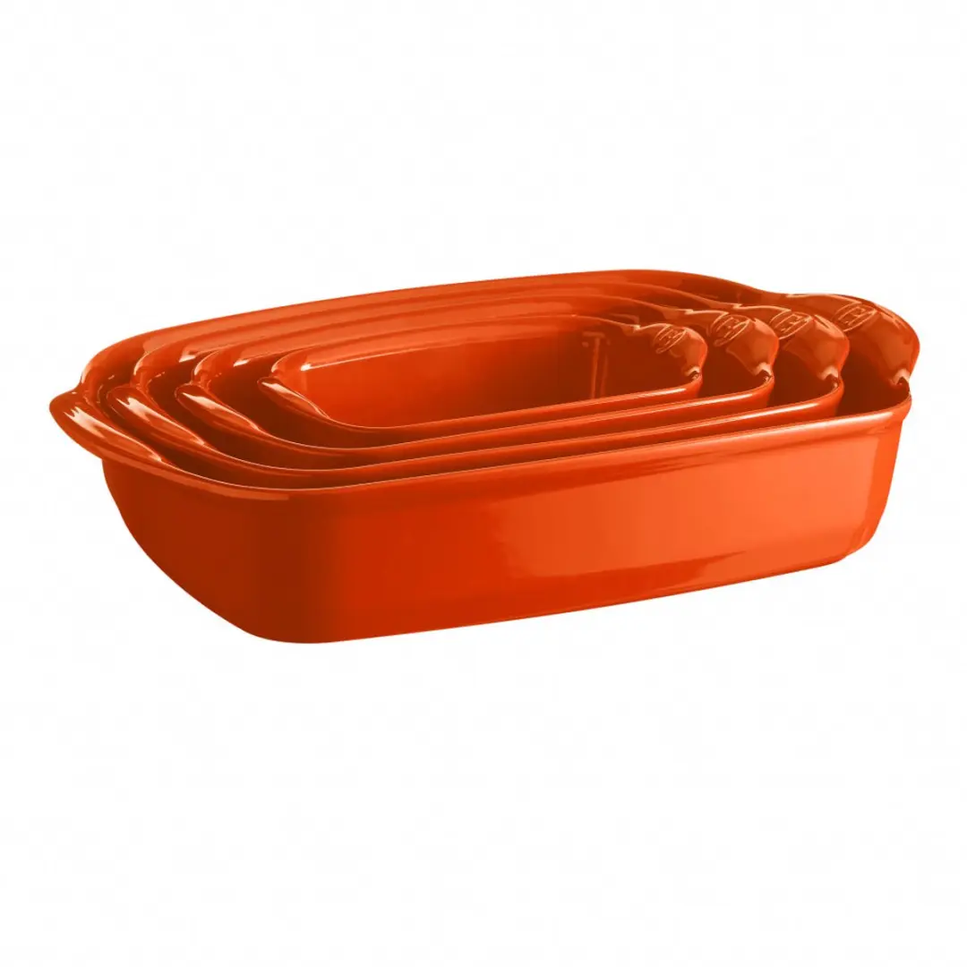 Emile Henry Ovenschaal Toscane - 4 liter - Oranje