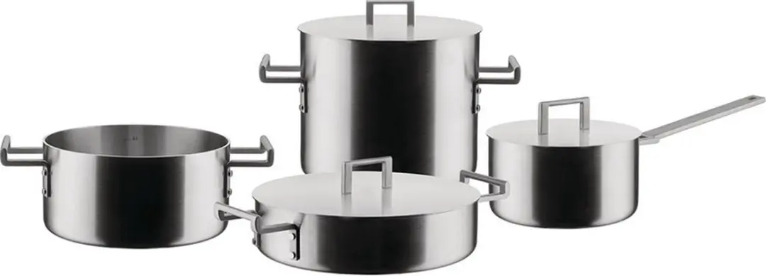 Alessi Convivio Deksel 16cm - Matgeborsteld staal