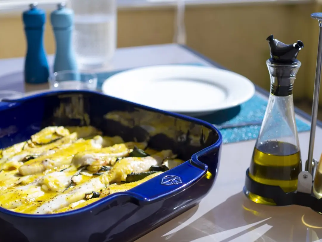 Peugeot Appolia Ovenschaal 28cm - Blauw
