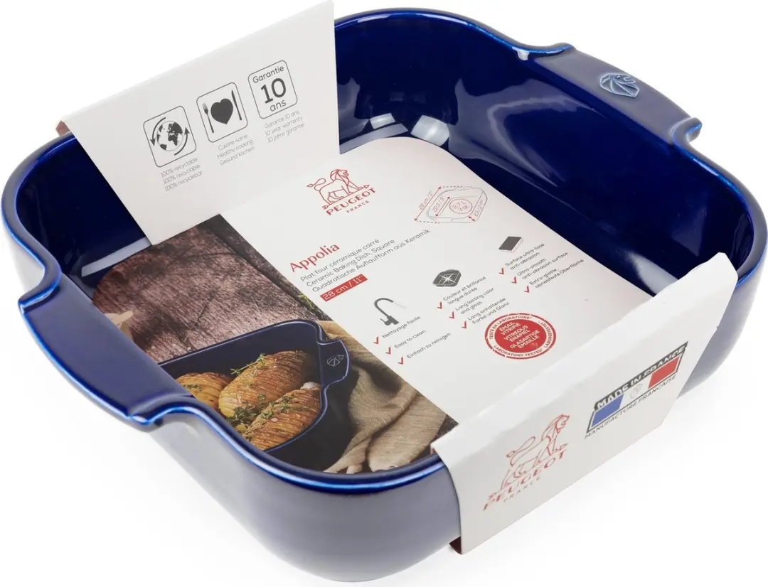 Peugeot Appolia Ovenschaal 28cm - Blauw