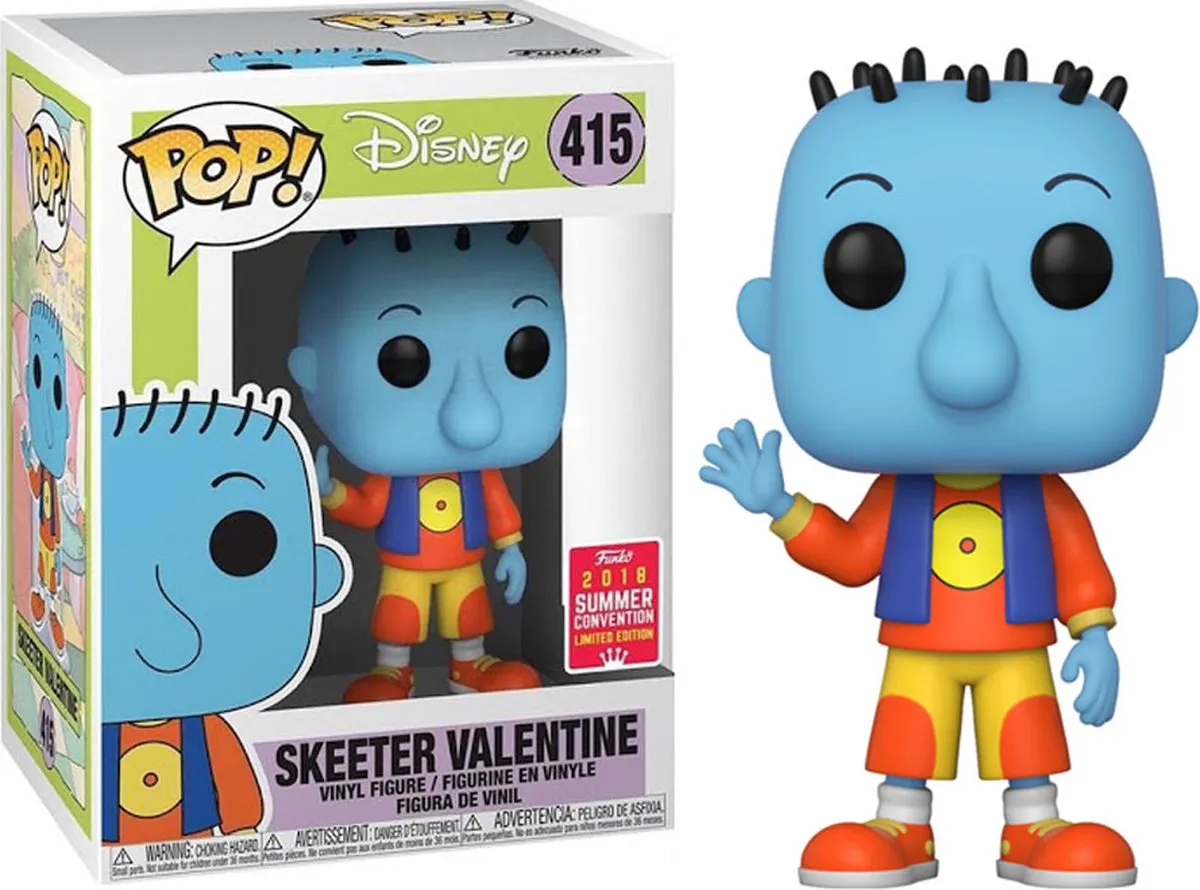 Funko POP! Skeeter Valentine SDCC 2018 #415 Doug Disney - Multi
