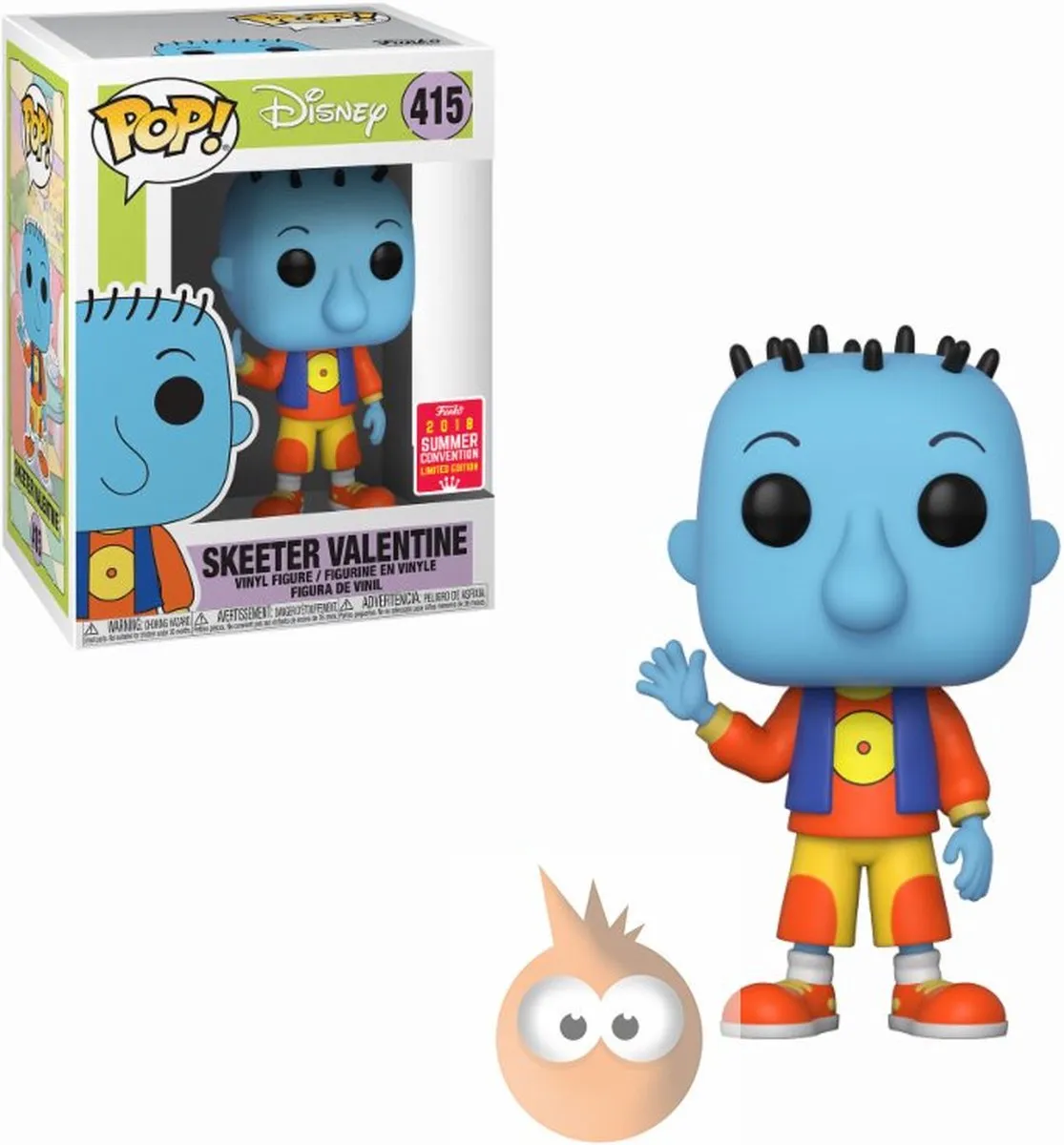 Funko POP! Skeeter Valentine SDCC 2018 #415 Doug Disney - Multi