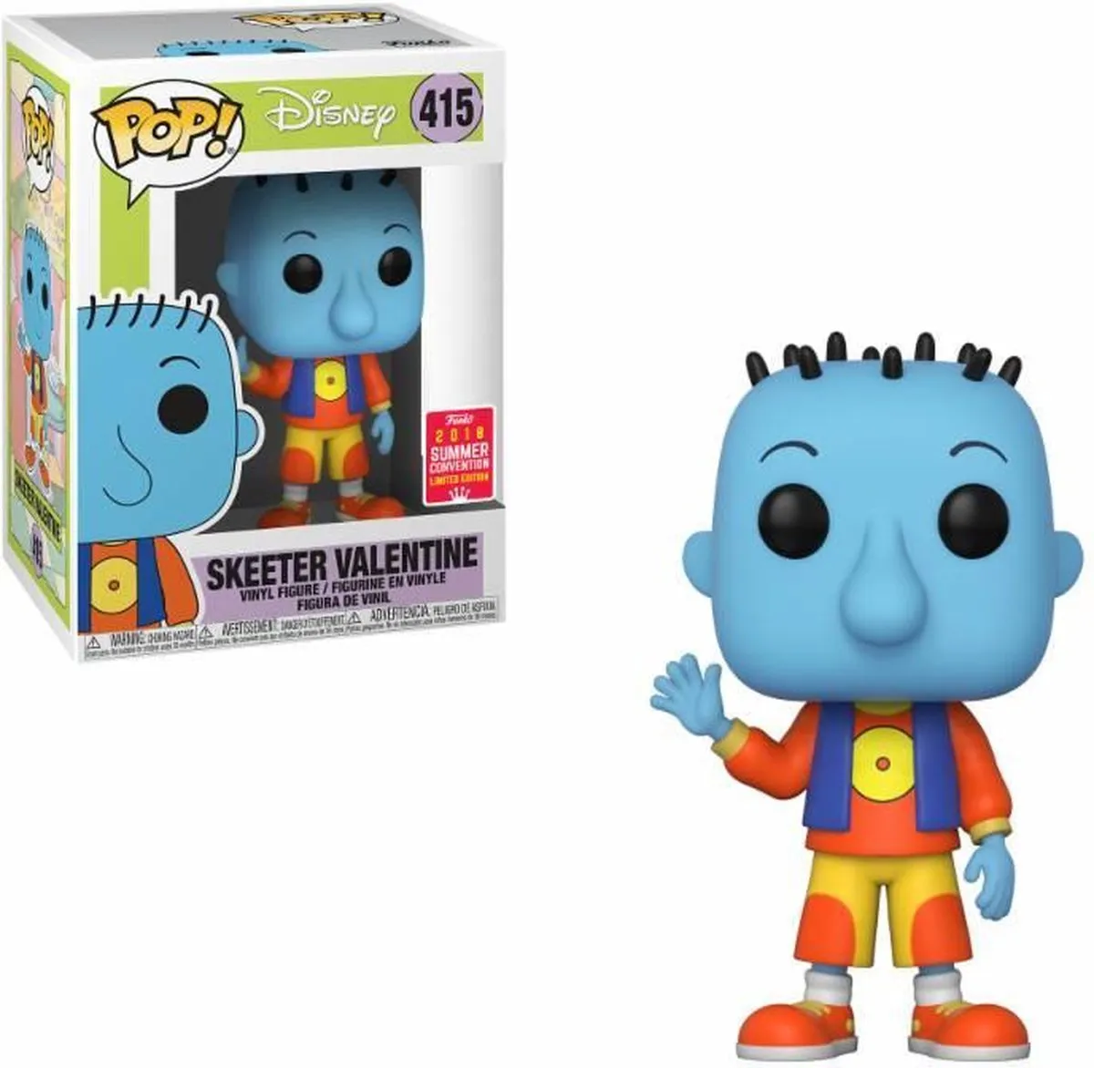 Funko POP! Skeeter Valentine SDCC 2018 #415 Doug Disney