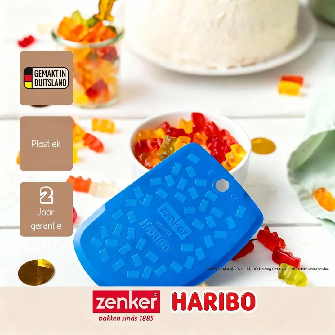 Zenker Bakkershoorn Haribo - Blauw