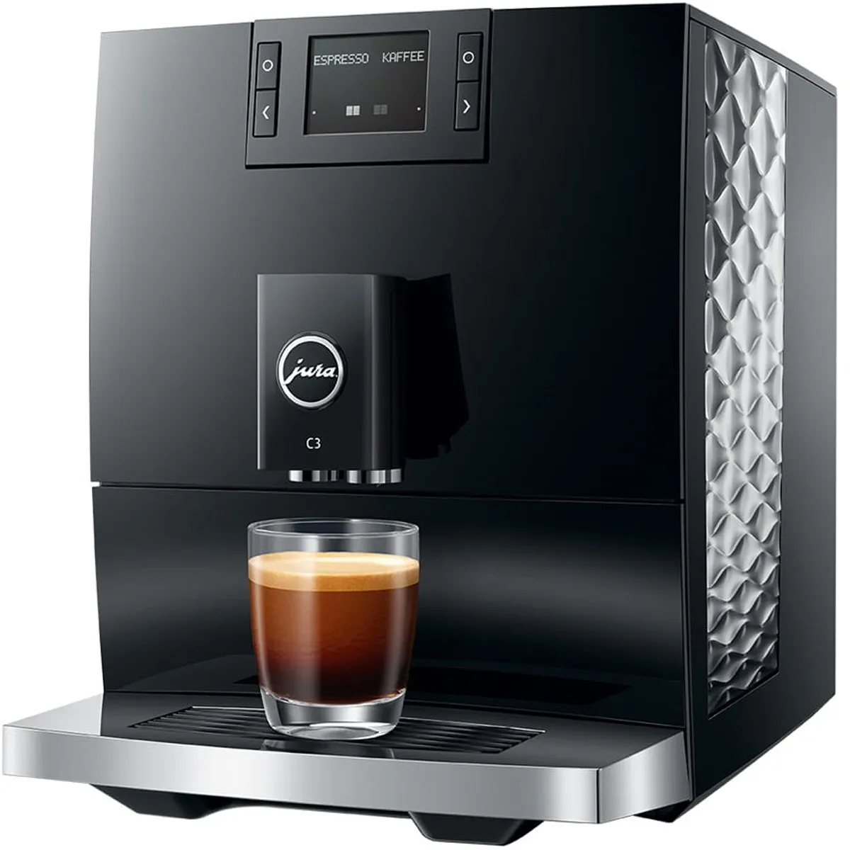 Jura C3 Piano Black Volautomatische Espressomachine - 4 Programma's