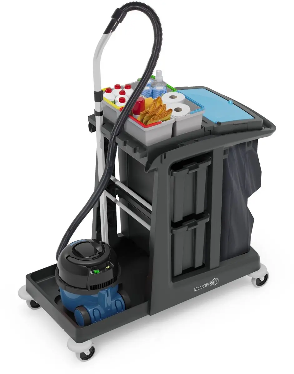 Numatic ECO-Matic EM 5 Werkwagen - 120L - Zwart