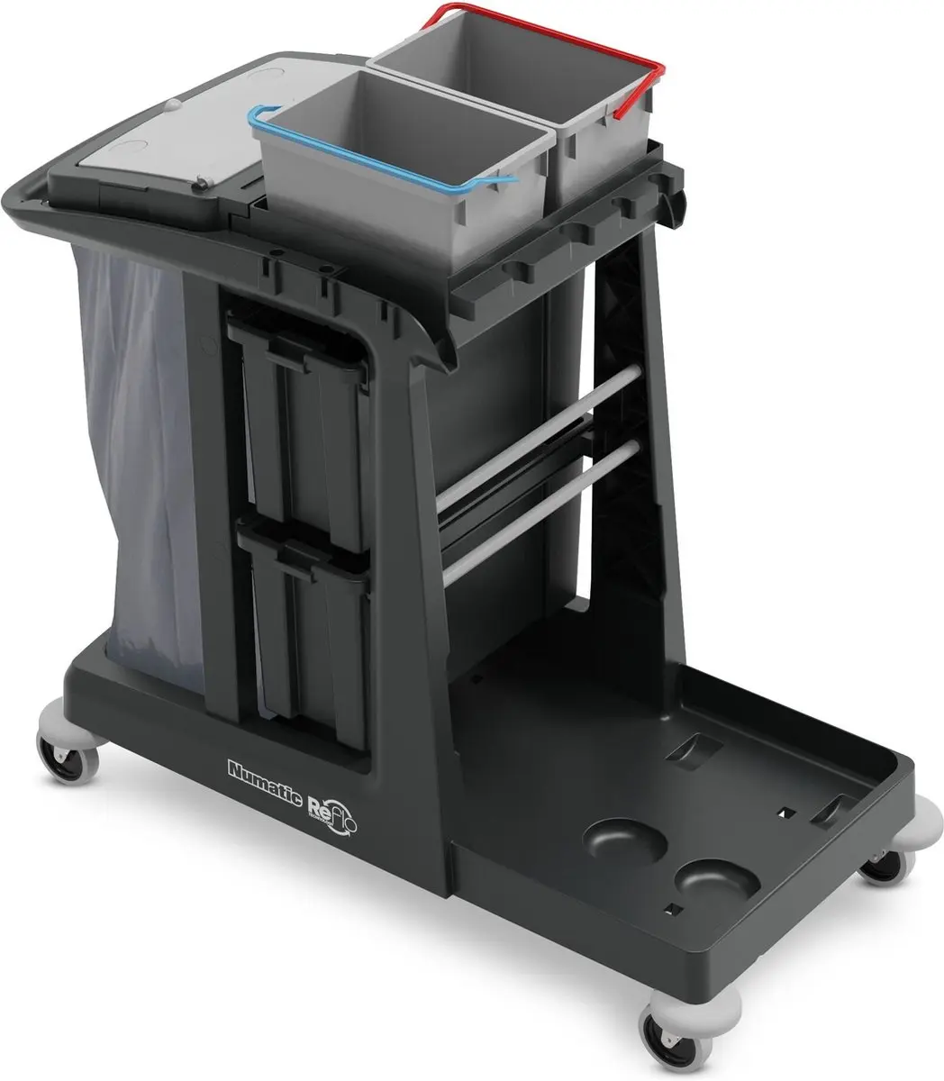 Numatic ECO-Matic EM 5 Werkwagen - 120L - Zwart