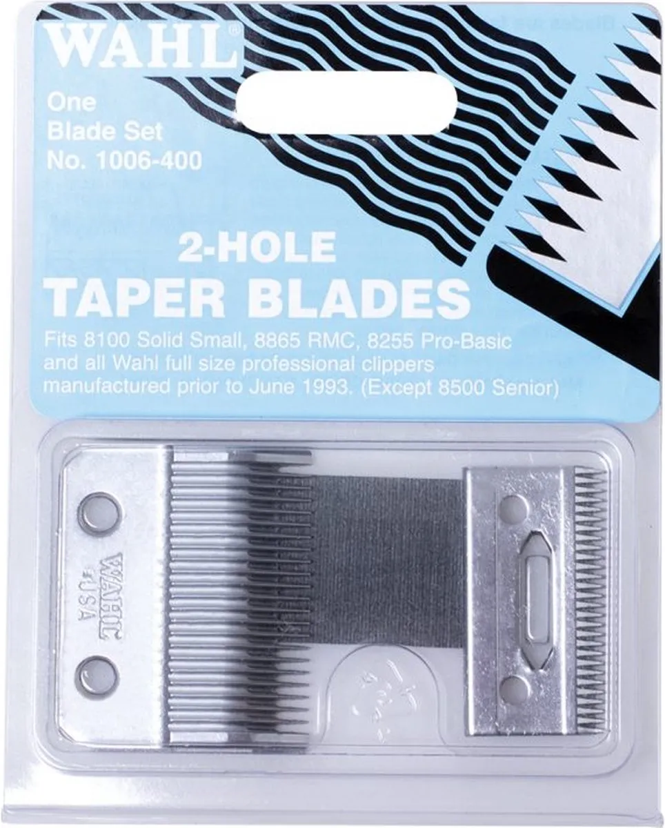 Wahl 2-Hole Taper Blade #1006-400