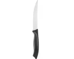 HENDI Gekarteld Steakmes 227mm - Zwart