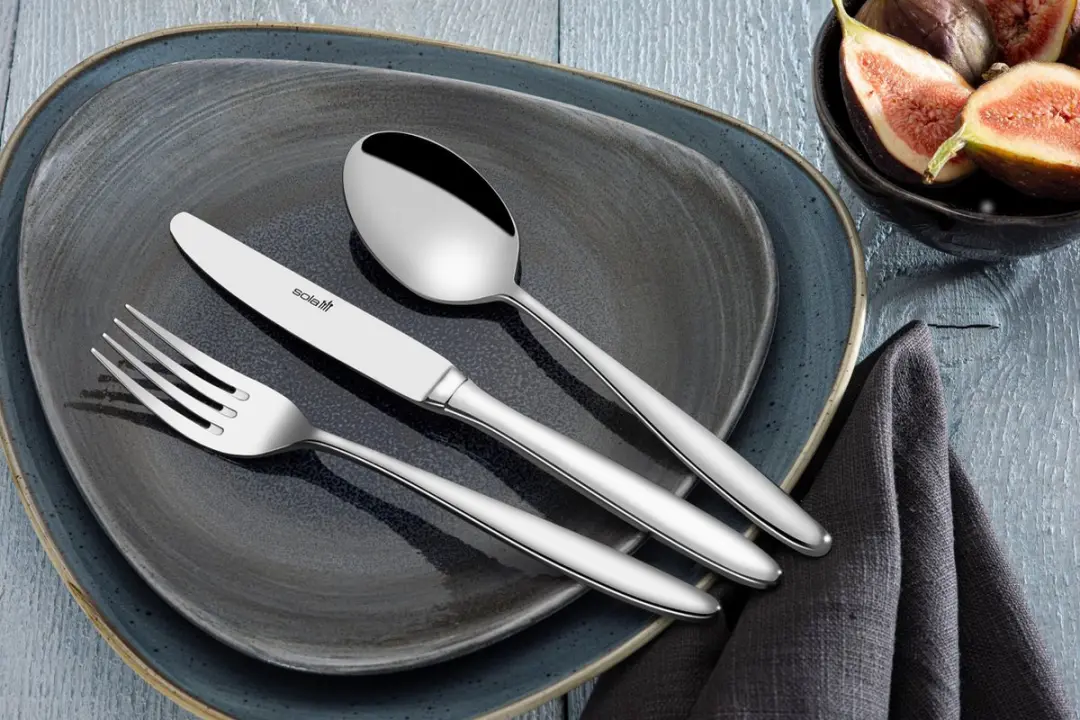 Sola Tulip Bestekset 70-delig - 8 Personen - Zilverwit