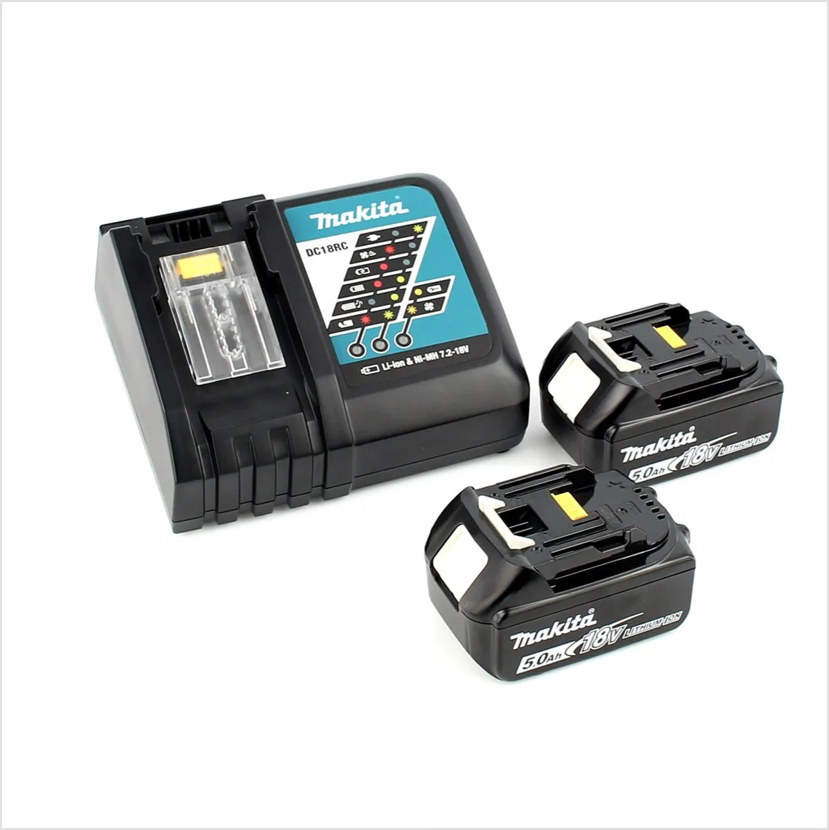 Makita DTD 154 RTJ Slagschroevendraaier 18V - 175Nm - 2x 5Ah + Oplader