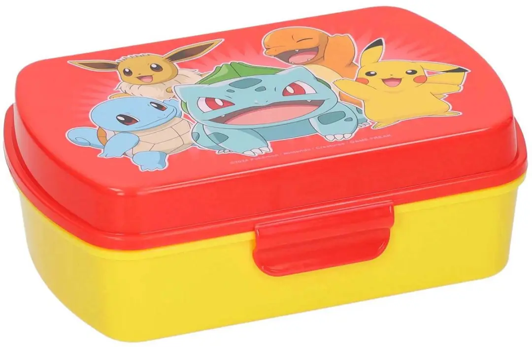 Pokémon Red Plastic Lunchbox - 150cm - 1 Stuk