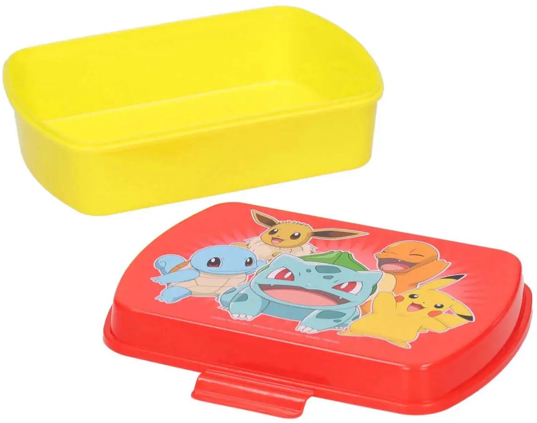 Pokémon Red Plastic Lunchbox - 150cm - 1 Stuk