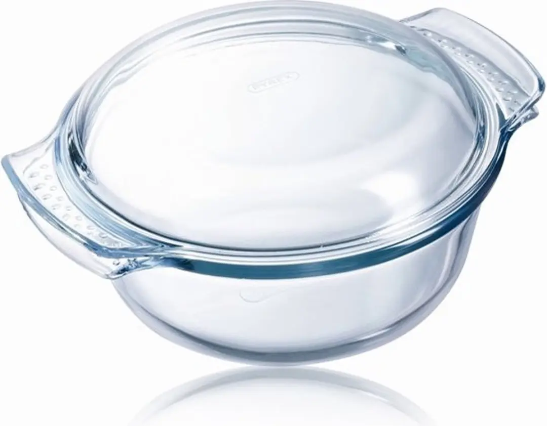 PYREX Ronde Ovenschaal met Deksel 1,4L