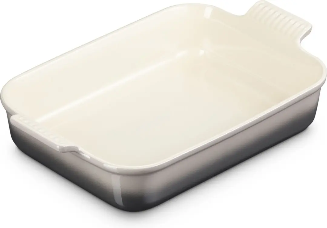 Le Creuset Heritage Ovenschaal 4L - 32x24cm - Flint - afbeelding 6 van 6