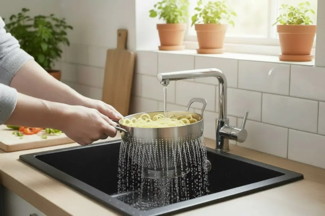 Cookinglife Vergiet RVS - Ø23,5cm - Grijs