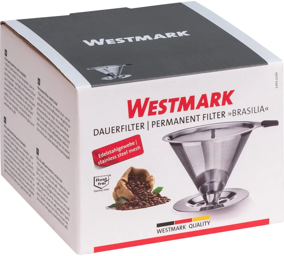 Westmark Filter Permanent Inox Brasilia 2450 - Zilver