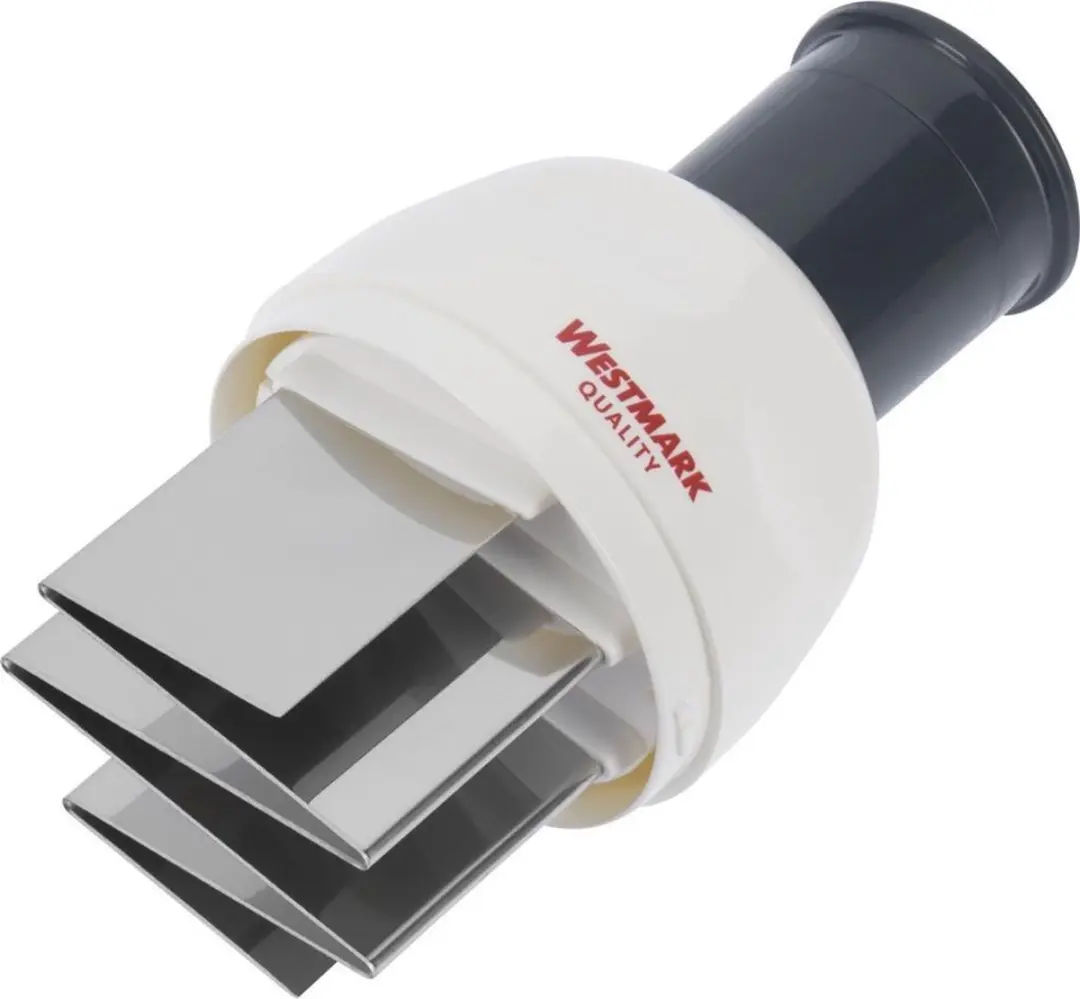 Westmark Universele Groentehakker Ui/Knoflook - Bewaarpot 11452260 - Wit/antraciet