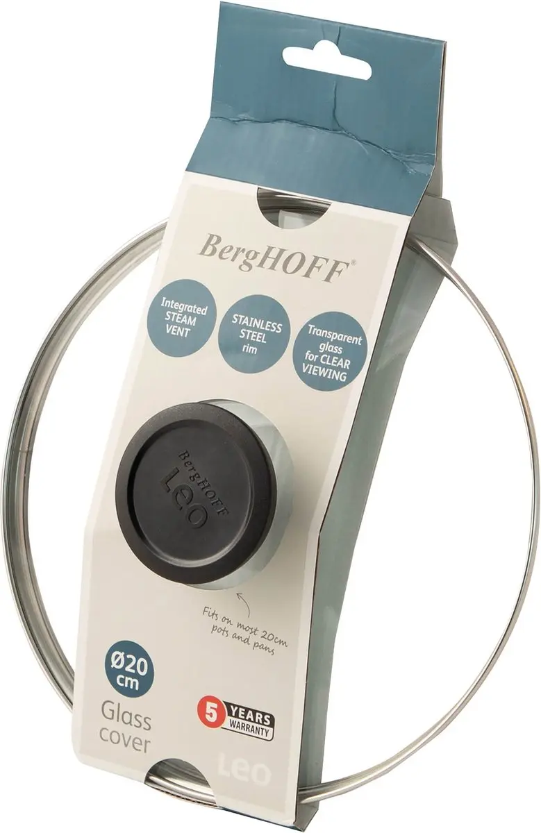 BergHOFF LEO Glazen Deksel 3950325