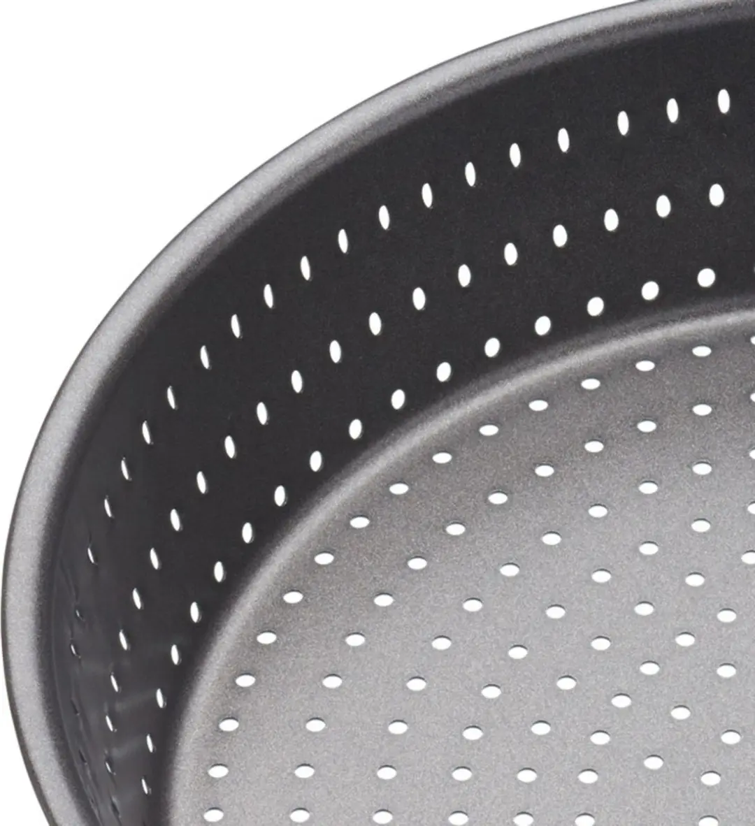 MasterClass Crusty Bake Diepe Bakvorm 23cm - 1mm Koolstofstaal - Zwart