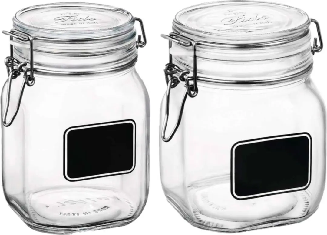 Bormioli Rocco Weckpotten Set 2x 750ml