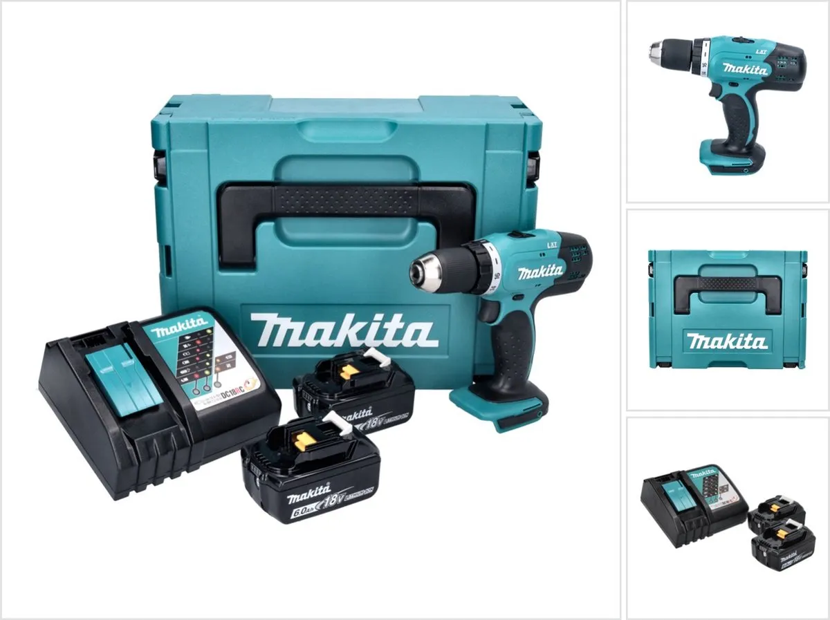 Makita DDF453RGJ Accuboormachine 18V 42Nm