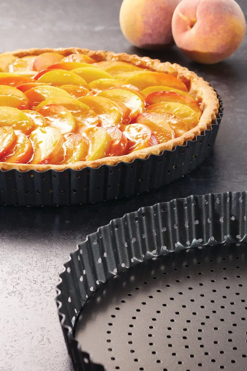 MasterClass Crusty Bake Ronde Quichevorm 30cm - Zwart
