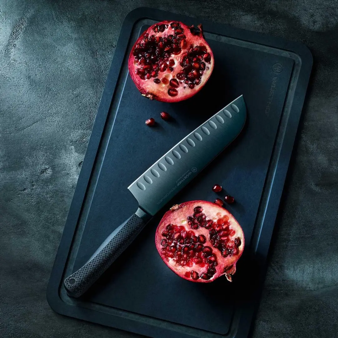 Wusthof Performer Santoku 17cm - Zwart