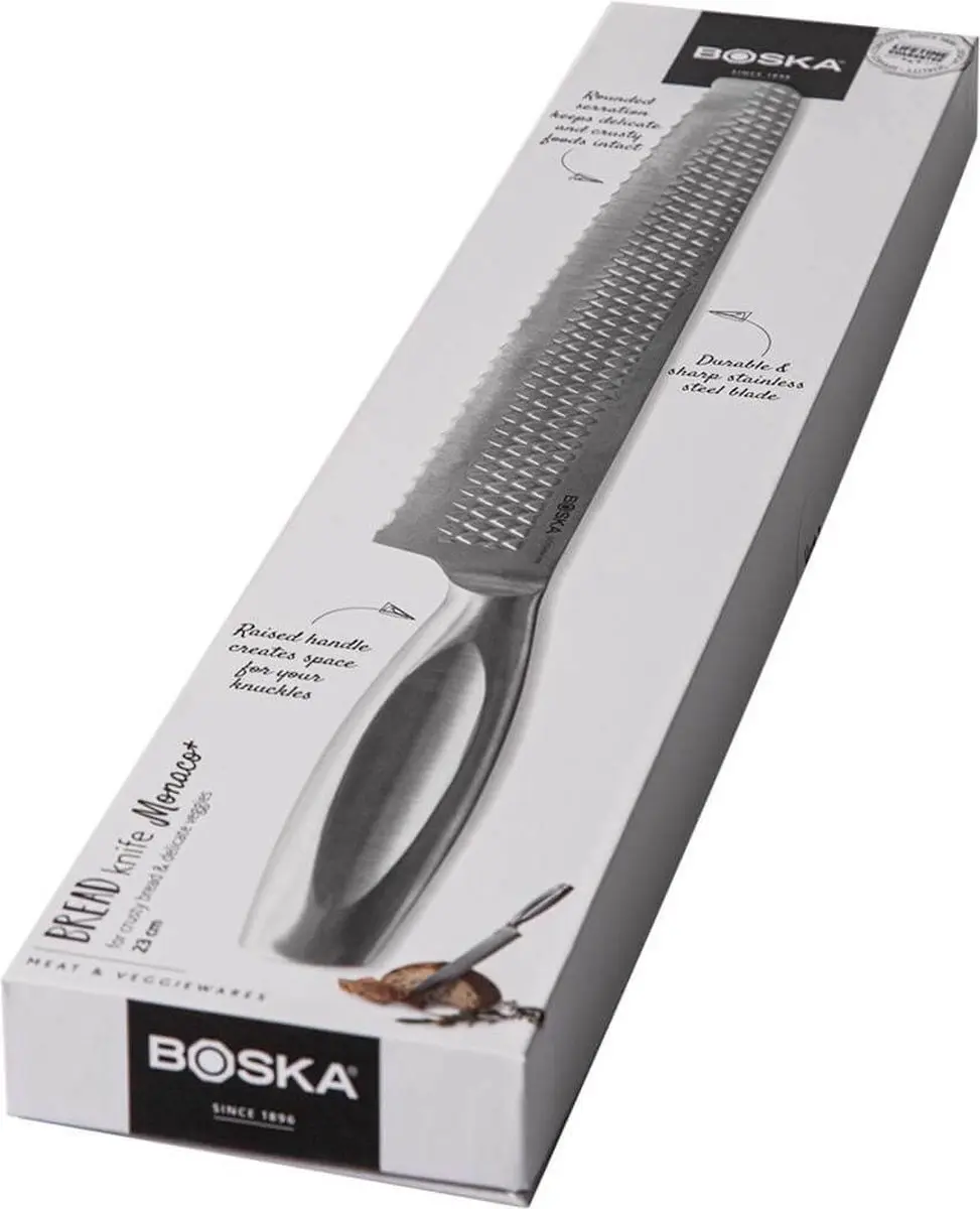 Boska Broodmes Monaco+ 23cm - RVS