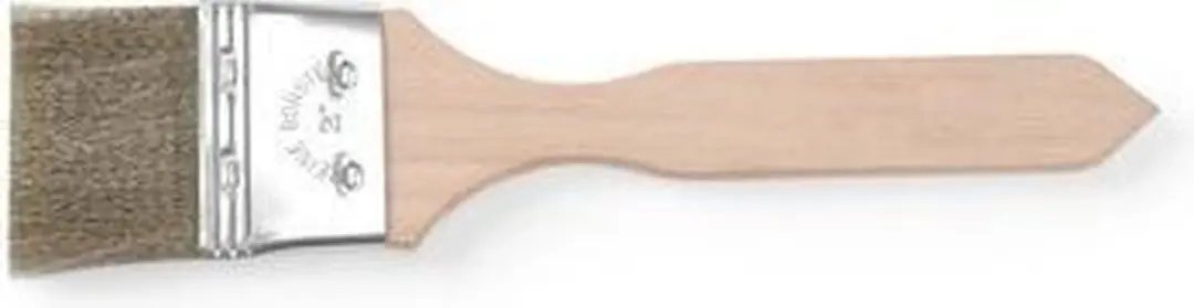 Hendi Boter- en Vetkwast Roestvrij Staal 220x50mm