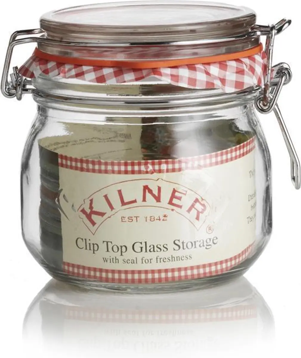 Kilner Weckpot Rond 500ml - Oranje