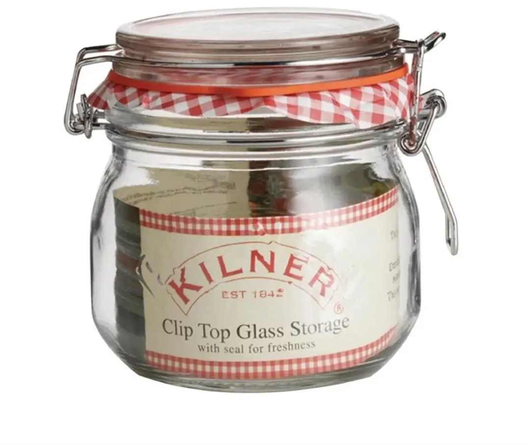 Kilner Weckpot Rond 500ml - Oranje