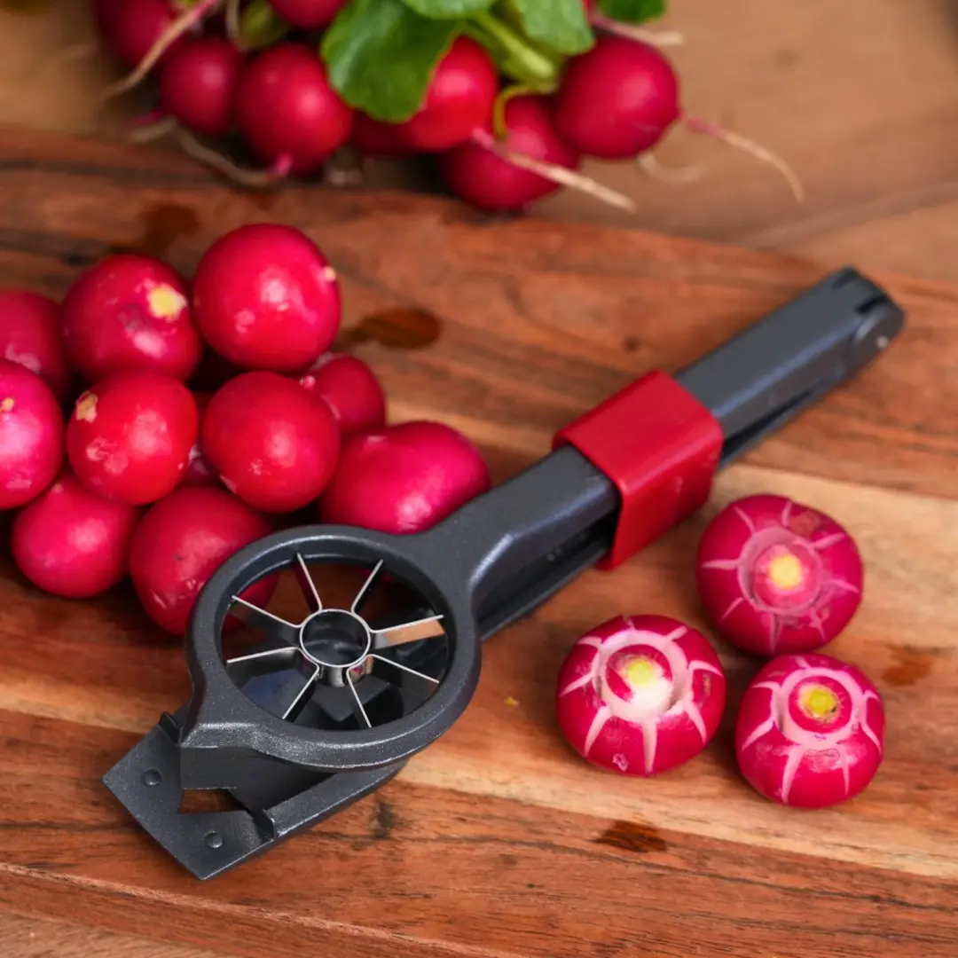 Westmark Decoretto Black Edition Radijsjes Snijder - Zwart