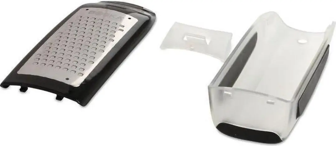Boska Easy Grater Tafelrasp RVS - Zwart - Met opvangbakje