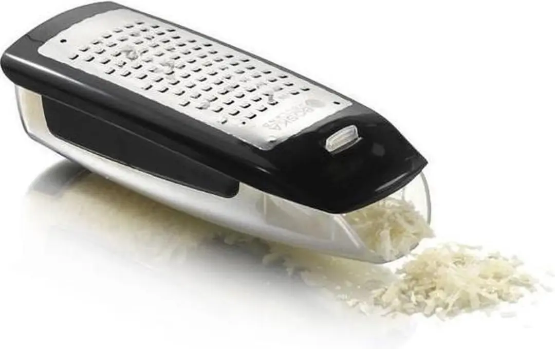 Boska Easy Grater Tafelrasp RVS - Zwart - Met opvangbakje
