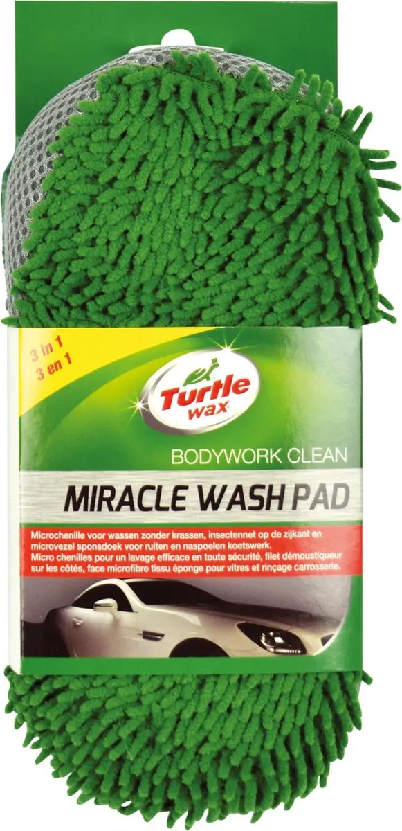 Turtle Wax Miracle Wash Pad 1831219 - Autospons Groen - afbeelding 6 van 6